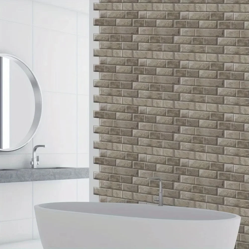 Новинка 1 шт. 3D настенные панели кирпичные клейкие обои водонепроницаемые