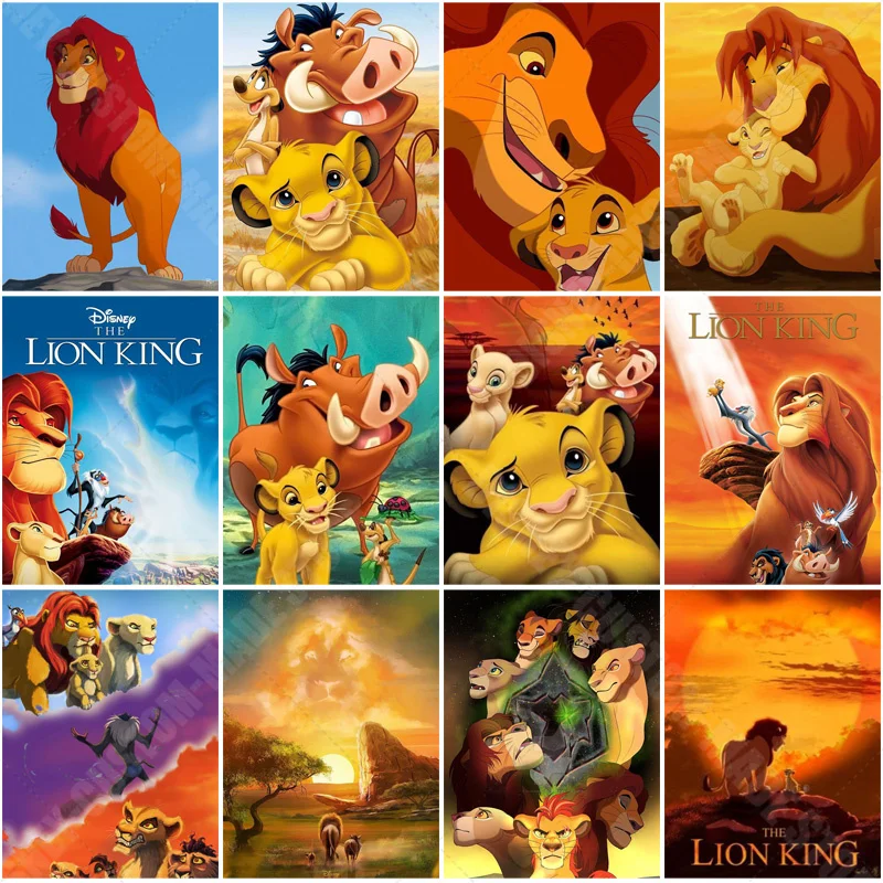 

Набор для алмазной вышивки «Король Лев Симба»