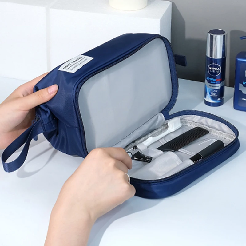 

Men Travel Toiletry Bag Organizer Toilet Cosmetic Case Necessaire Women Storage Box Accessories Supplies