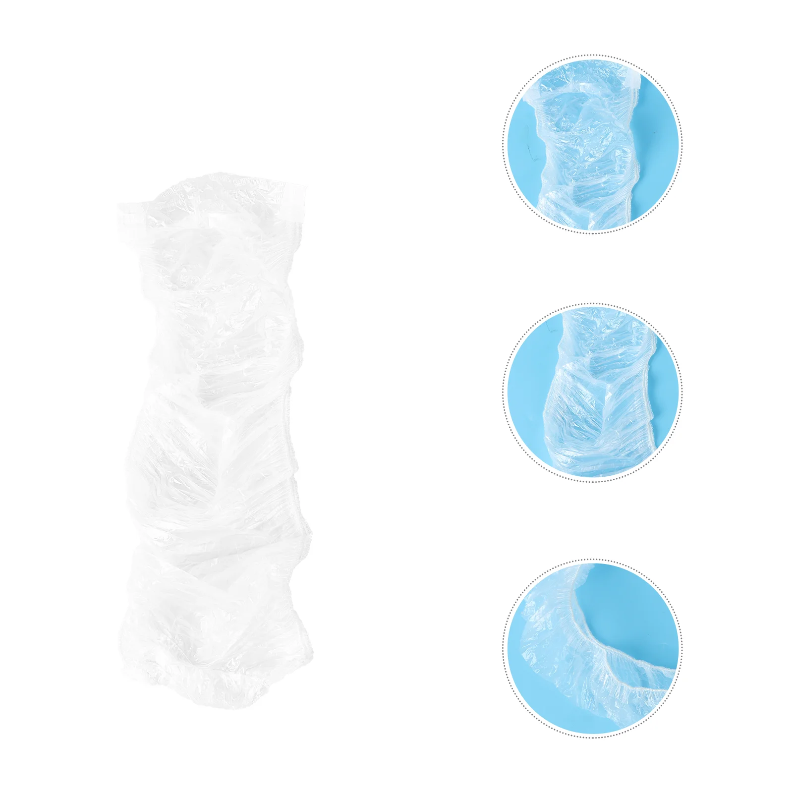 

500pcs Steering Wheel Covers Clear Universal Steering Wheel Covers for Auto Car Supplies