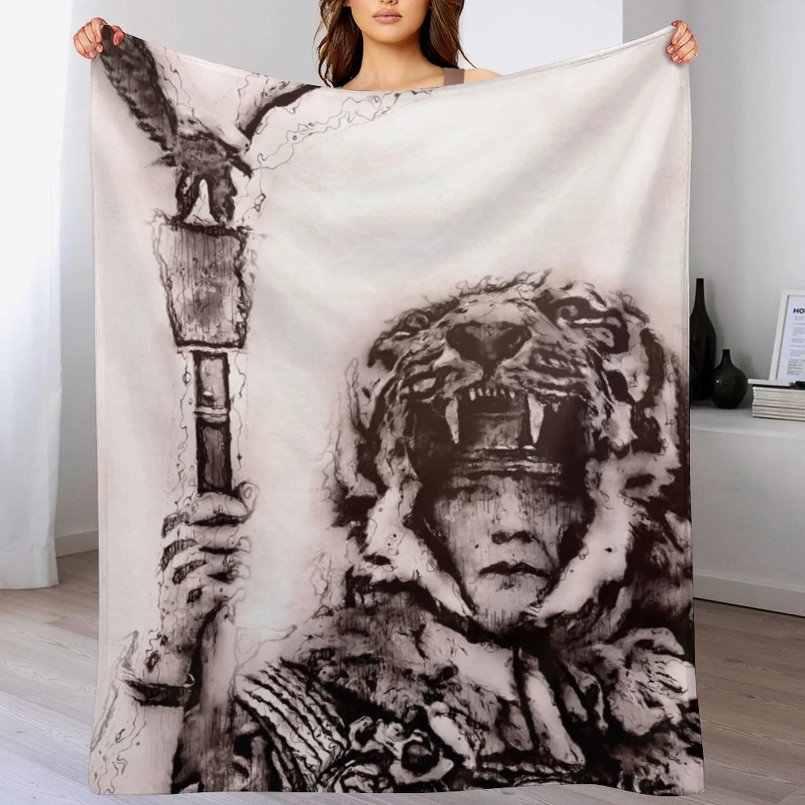 Римское легированное плед одеяло диван-кровать одеяла