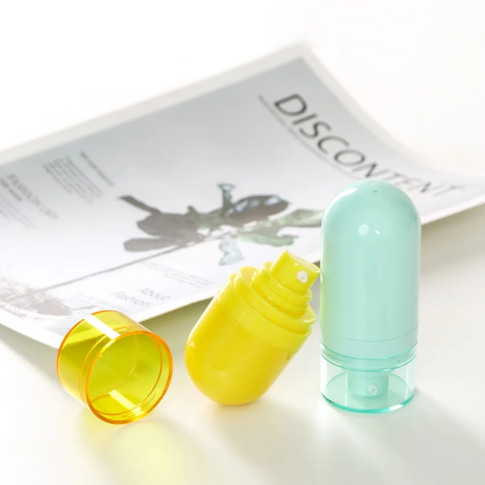 

15/30/50ML Portable Inverted Lotion Bottles Empty Plastic Mini Travel Bottle Small Cosmetic Lotion Liquid Container