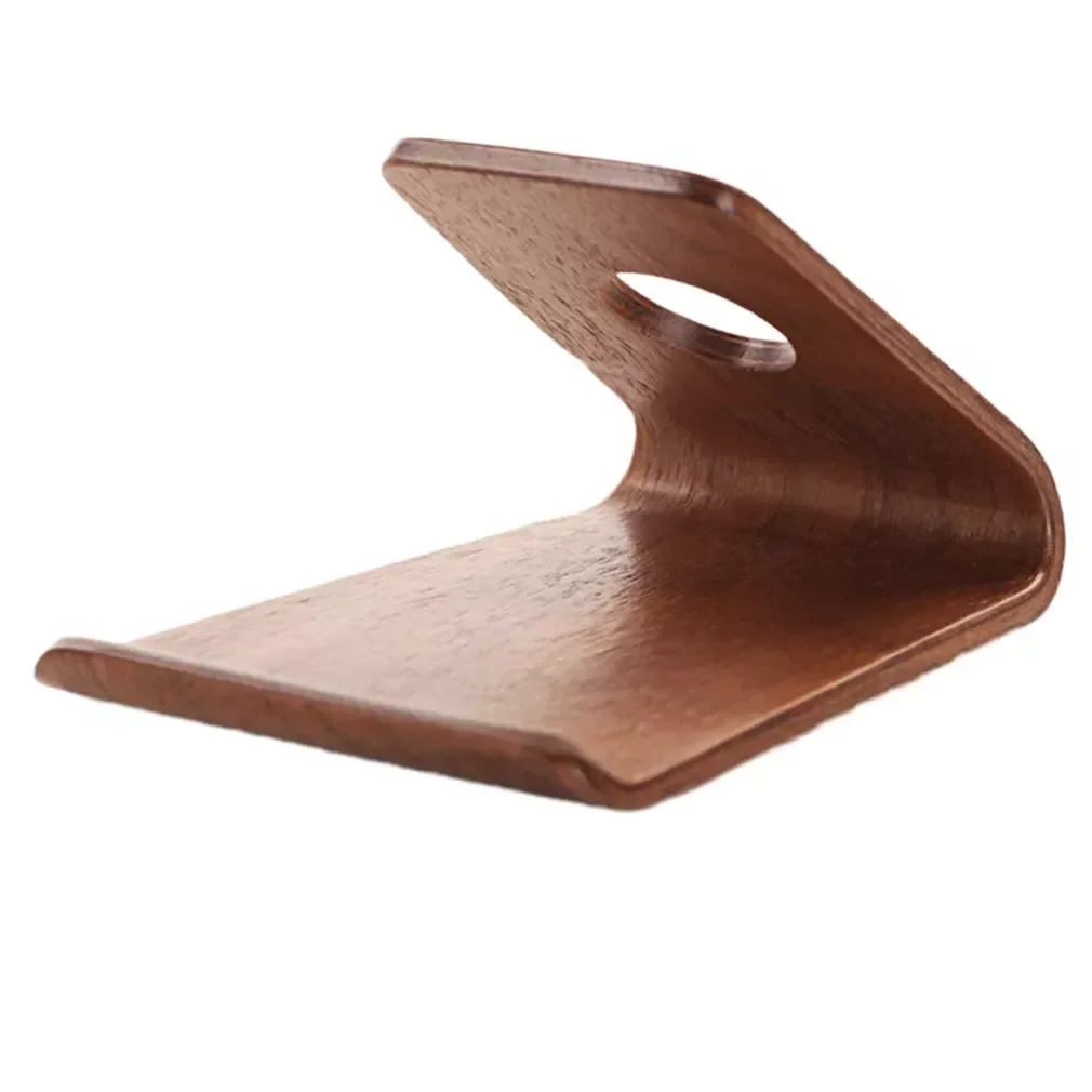 

Solid Wood Holder Mobile Desktop Stand Multifunction Tablet Stand Charging Stand Wooden Base
