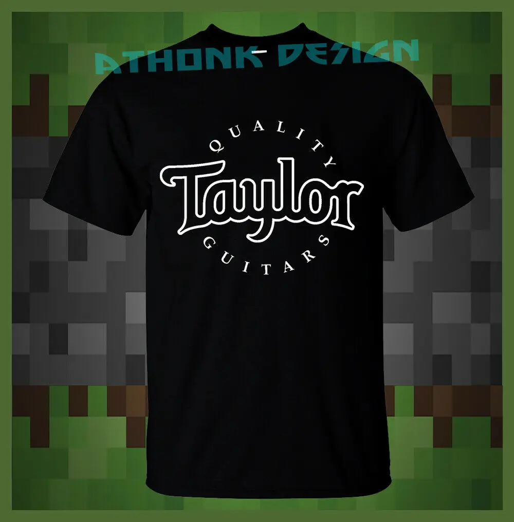 

T-SHIRT Sent from US factory used USPS Acoustic Guitar Logo Taylor T-SHIRT