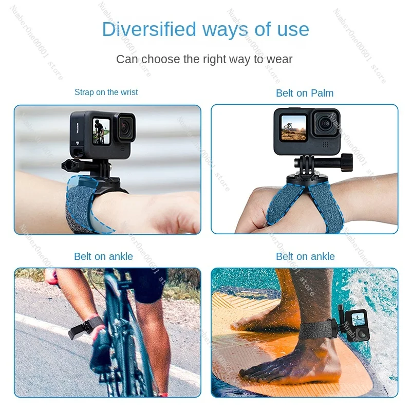 Gopro11/10/9 ремешок на запястье руку для спортивной камеры вращающийся 360 градусов