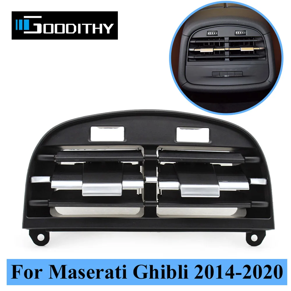 

Rear Console Air Conditioner AC Vent Grille Outlet Cover Panel For Maserati Ghibli 2014-2020 670021523