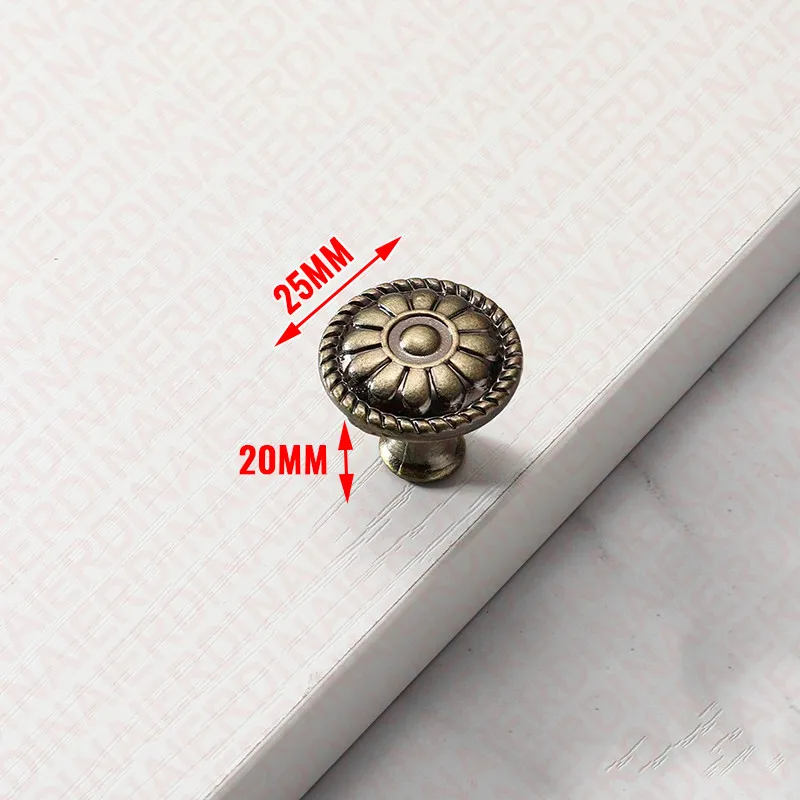 

Ручки для шкафов NAIERDI Ретро бронзовые