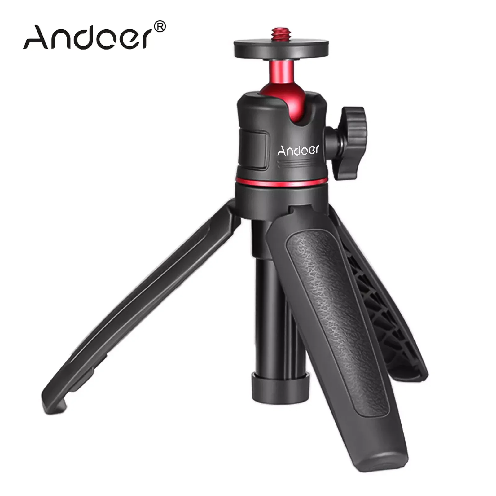 

2023 Andoer Mini Extendable Camera Desktop Mobile Tripod for Phone Accessories Monopod Handheld Photography Bracket Stand trepie