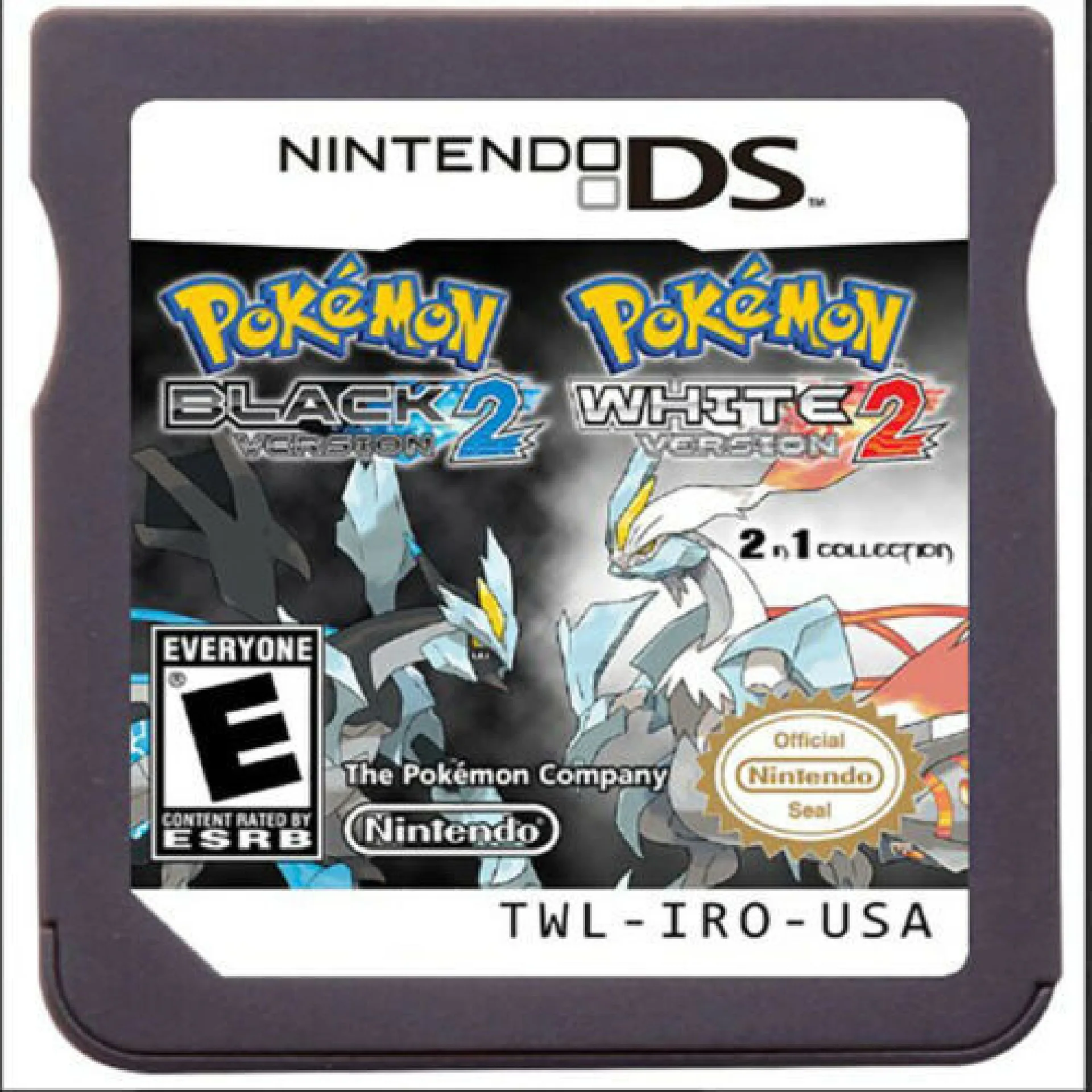 Pokemon DS 3DS NDSL Game Card Memory Black and White 2 Us Version Heartgold/soulsilver New Lite | Игрушки и хобби