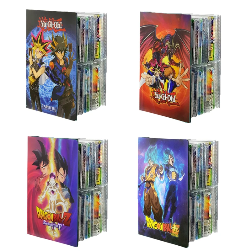 

240 шт. Yugioh карты Аниме Драконий жемчуг карты Kawaii альбом книги держатель хобби файл загруженный список детские игрушки подарок