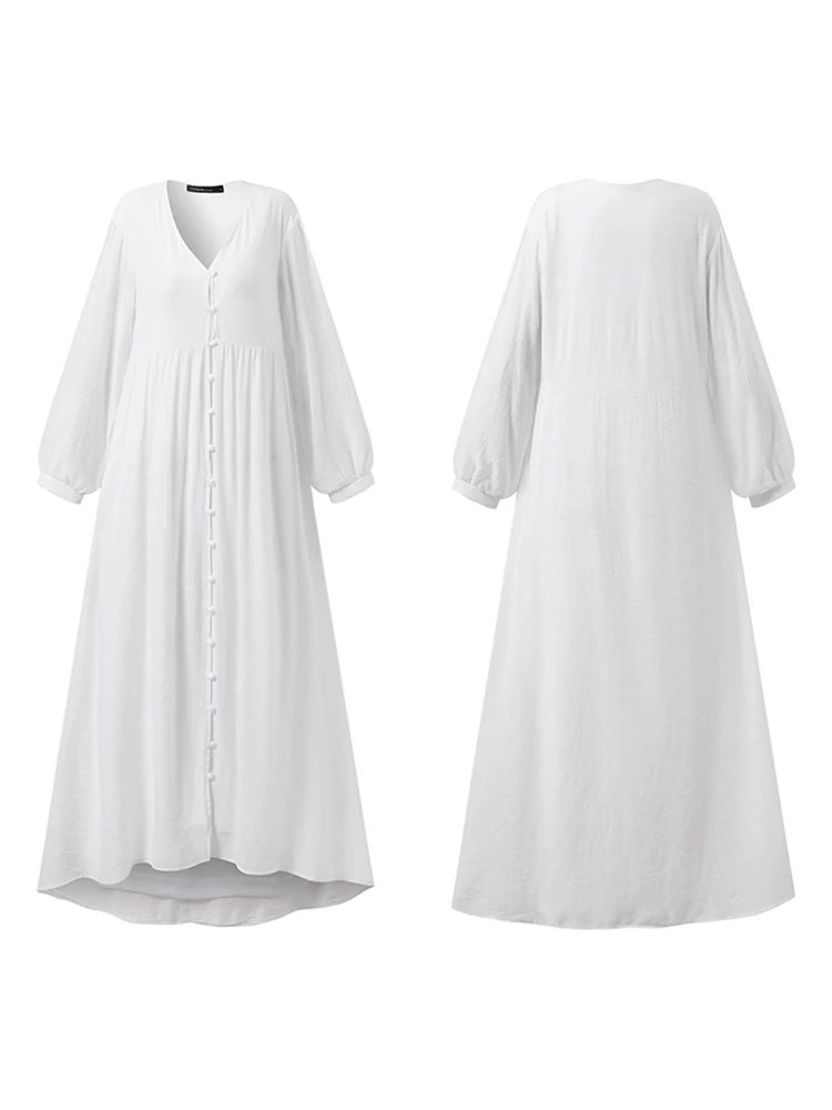 Celmia женское свободное ТРАПЕЦИЕВИДНОЕ ПЛАТЬЕ 2024 весеннее Макси Сарафан