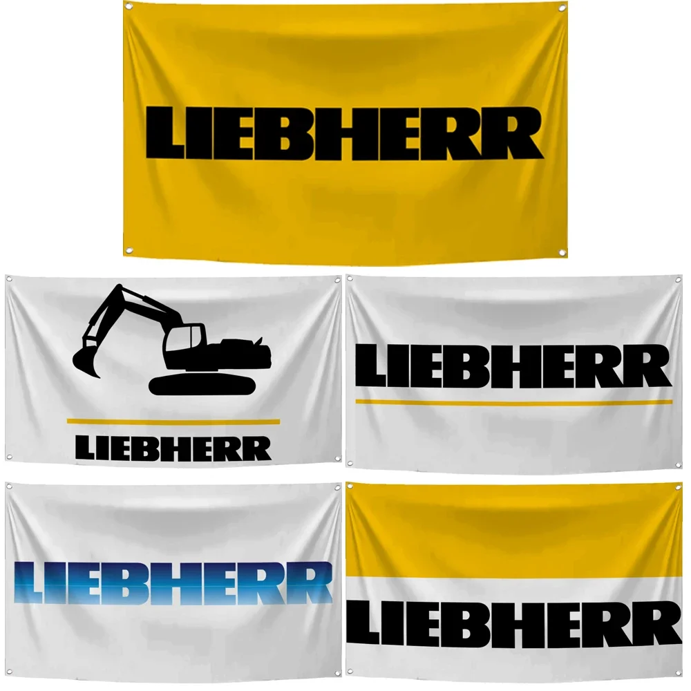 60x90 см 90x150 LIEBHERR Флаг Полиэстер с цифровой печатью Баннер Гобелен Занавеска
