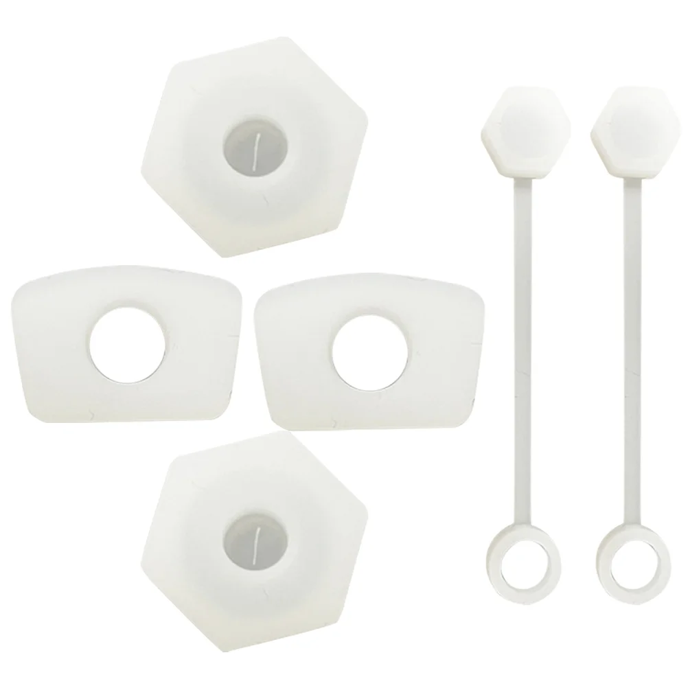 

2 Set of Anti-leak Straw Covers Daily Use Tumbler Cup Stopper Straw Caps Straw End Protectors