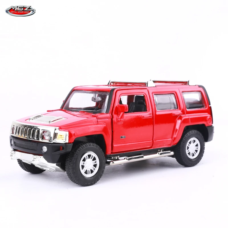 

MSZ 1:32 Hummer H3 Car Model Scale Children Kids Toys Car Diecast & Toy Vehicles Sound And Light Boys Car Gift