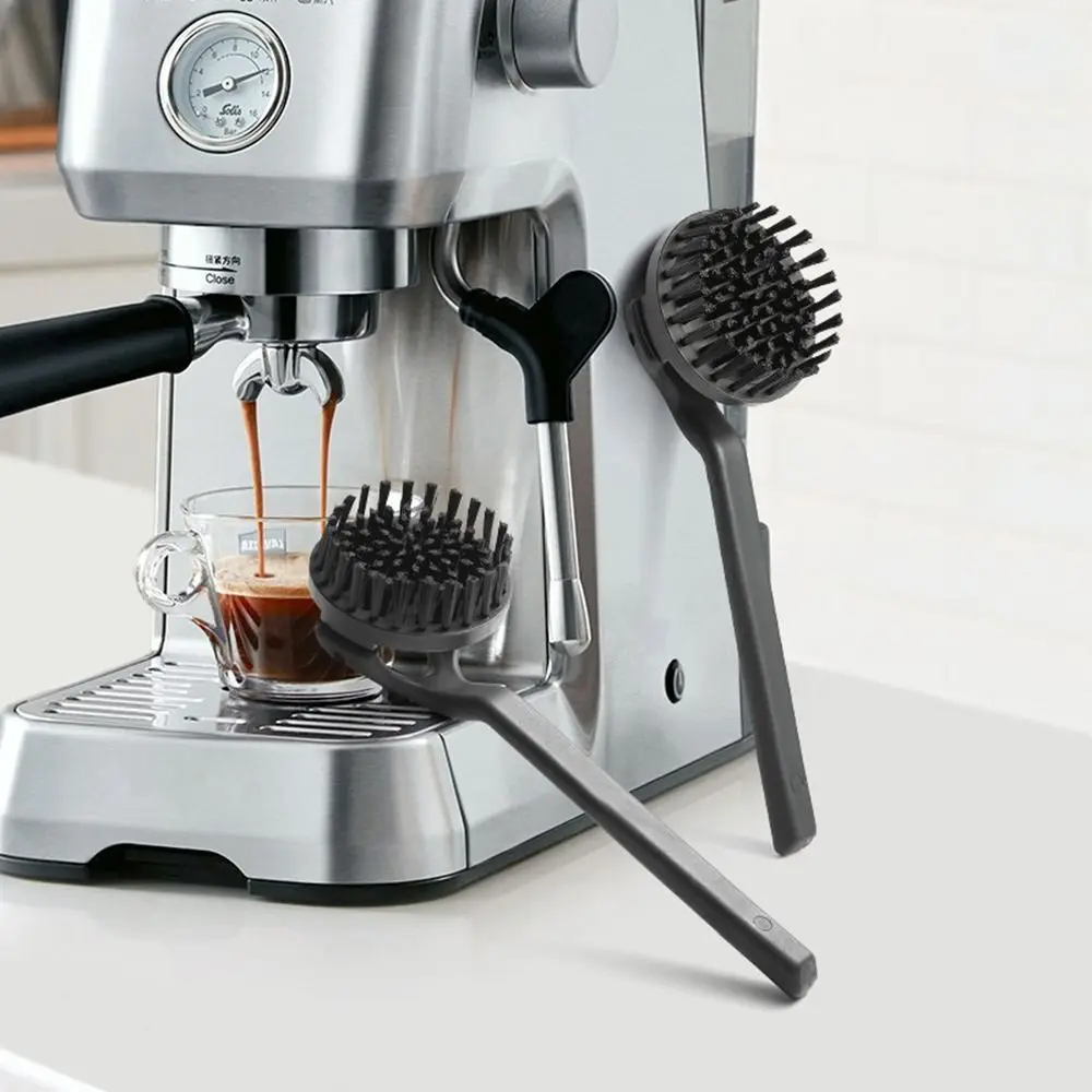 

Quality Coffee Brewing Detachable Head High Coffee Machine Brushs Cleansinger Brush Cleaning Brush For 51mm 54mm 58mm