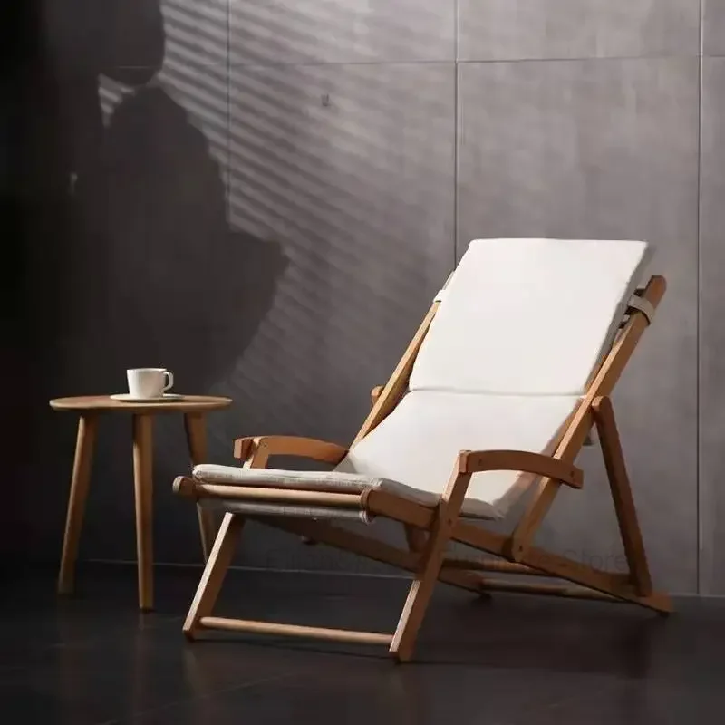 Деревянные шезлонги для путешествий складное кресло балкон домашние отель