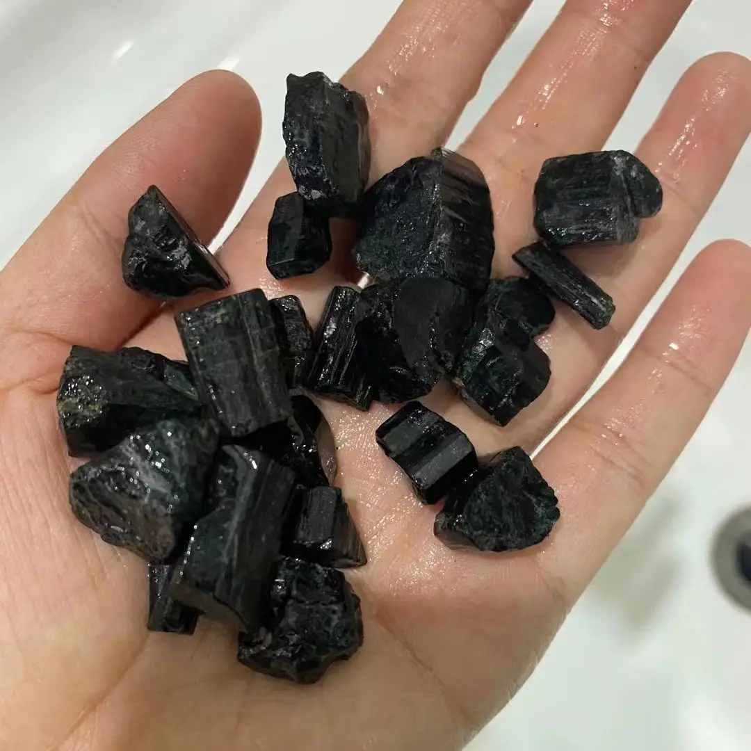 

1500g/Pack Bulk Lot Rare Rough Natural Black Tourmaline Raw Stone Quartz Crystal Reiki Healing Gemstone Mineral Specimen 20-50mm