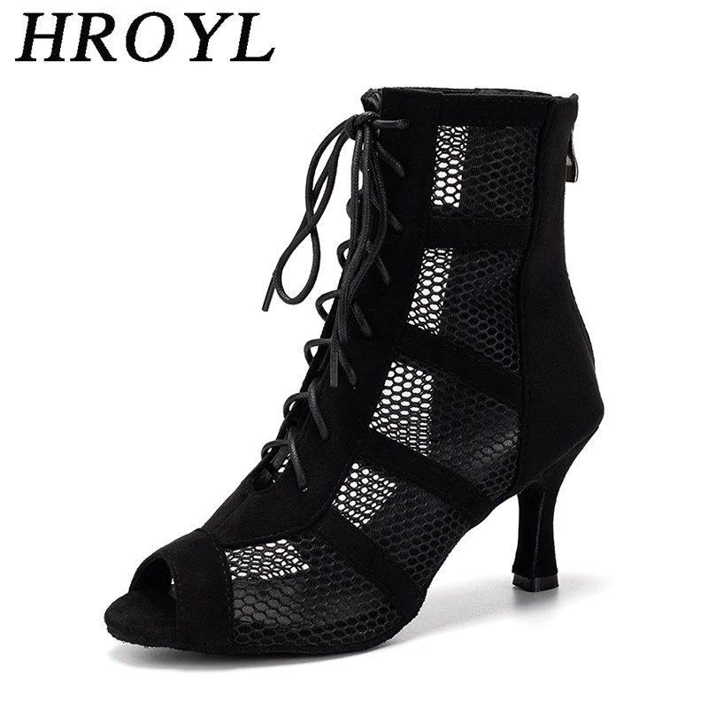 

Женские туфли для латиноамериканских танцев, туфли на высоком каблуке-шпильке, высокие туфли для танго, сальсы, бальных танцев, со шнуровкой и молнией