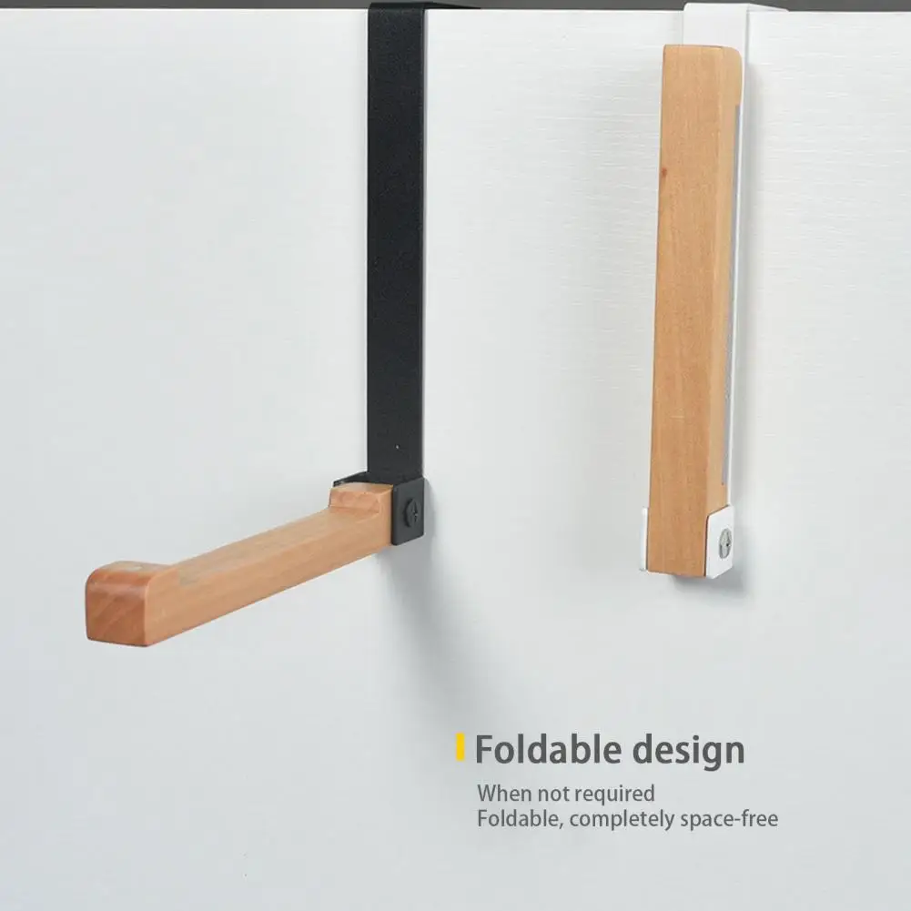

Door Hanger Convenient Easy Installation Wear-resistant Bathroom Accessories Door Hanger Hook Household Supplies