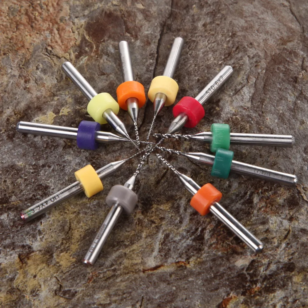 

10 шт., карбидная печатная плата 0,3 мм до 1,2 м