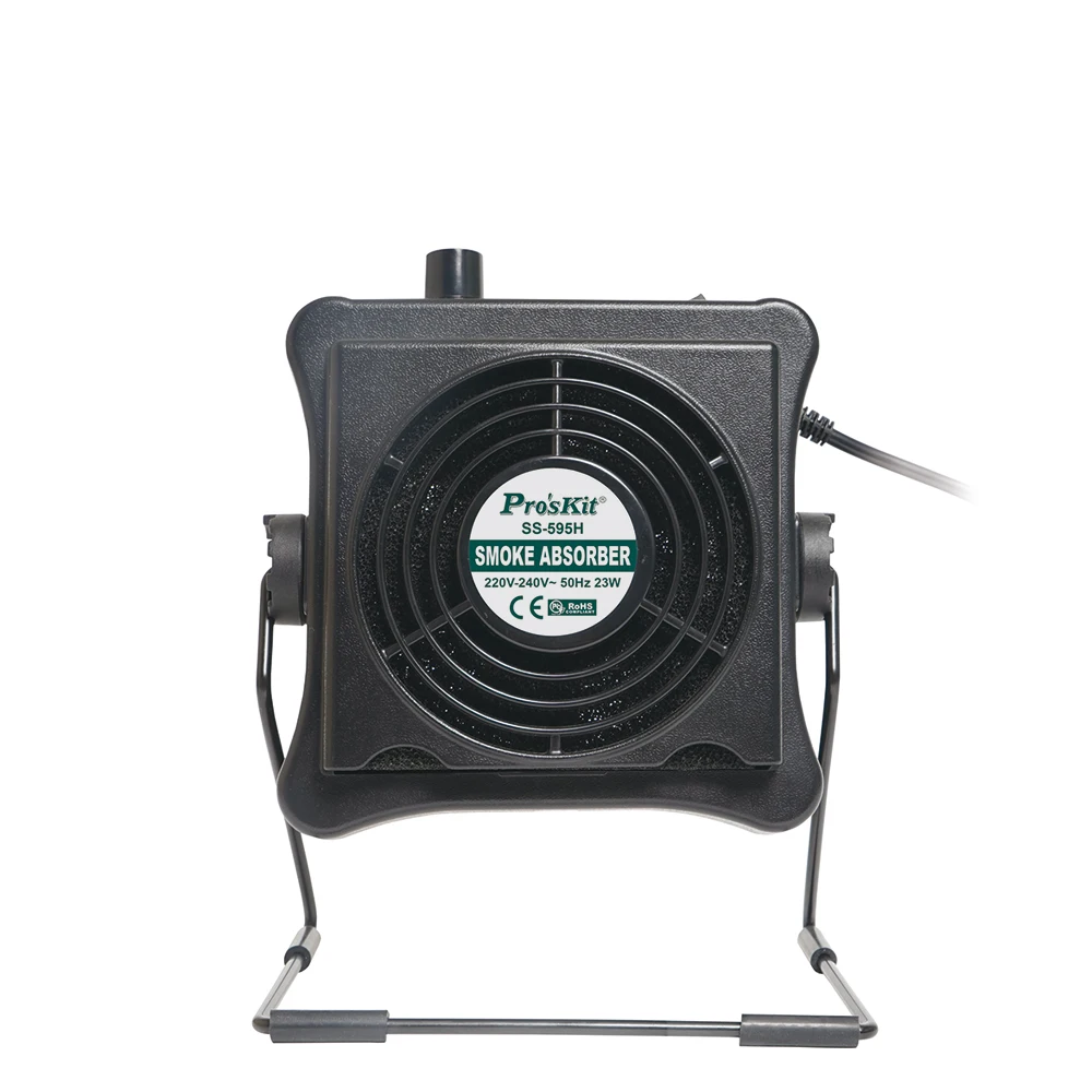 Pro'skit SS-595H Паяльник сварочный дымометр стол ремонт припоя измеритель дыма