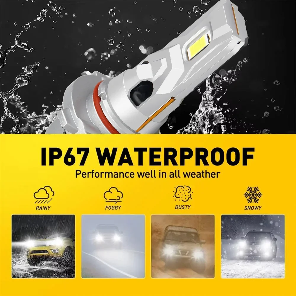 2 шт. автомобильные светодиодные фары для Acura RDX 2007 2008 2009 2010 2011 2012 2013 2014 2015 дальнего