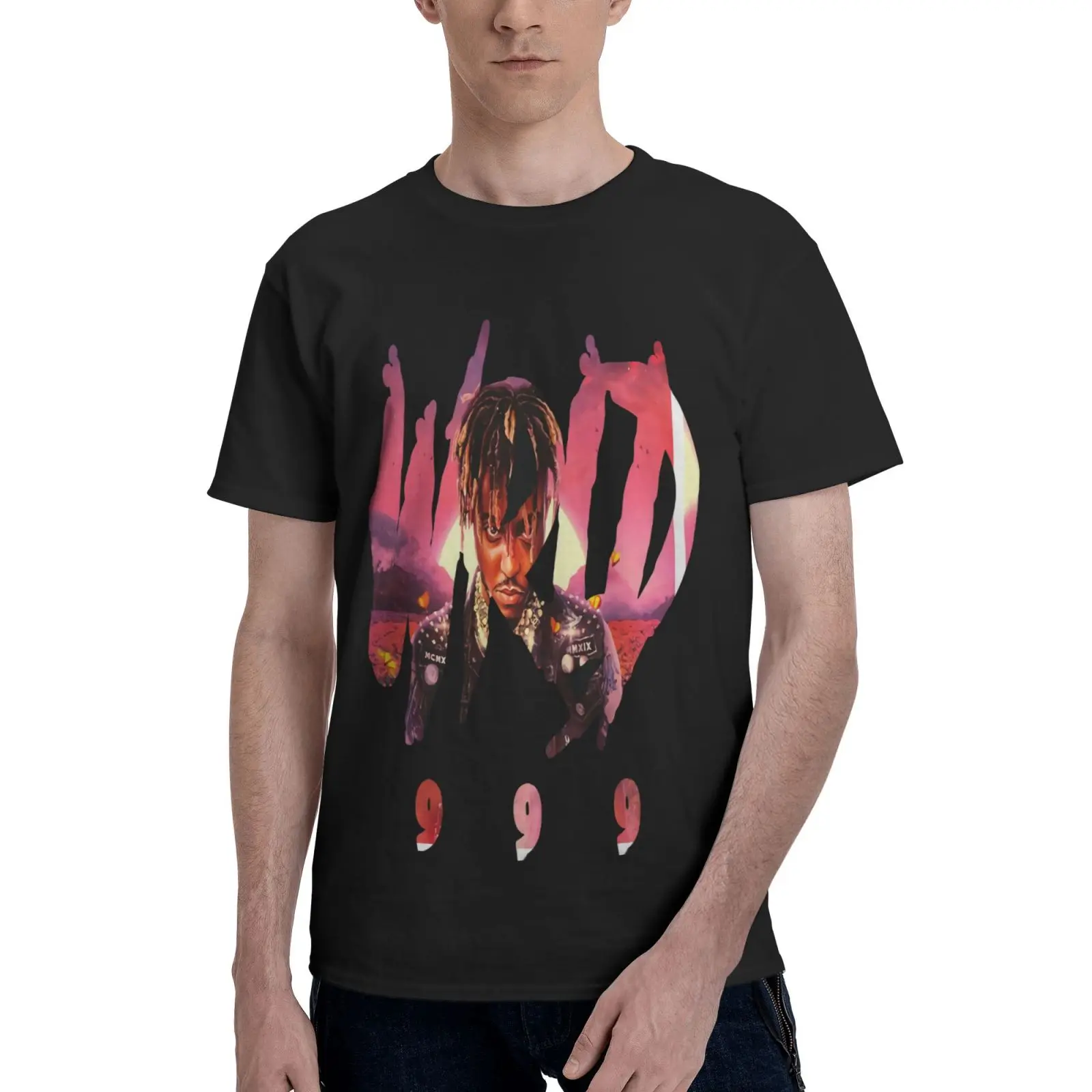 

Juice Wrld 999 Legends Never Die T Shirt T-Shirt Shirt Oversize T-Shirt Vintage Manga T-Shirts With Short Sleeves Men's Shirts