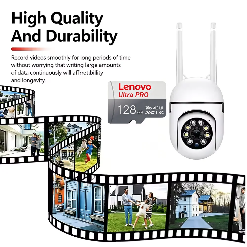 Фото Карта памяти Lenovo 512 ГБ Extreme microSDXC UHS-I с адаптером - до 190 МБ/с, C10, U3, V30, 4K, 5K, A2, Micro SD Card SanDisk №5