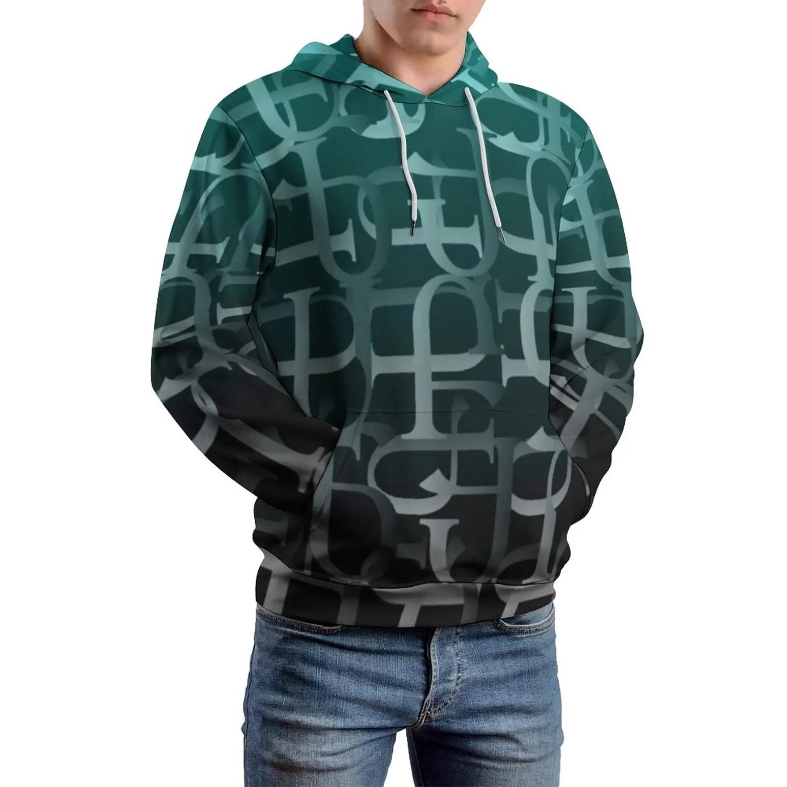 

Abstract Letter Print Casual Hoodies Couple Fun Typography Korean Fashion Hoodie Autumn Long-Sleeve Y2k Graphic Big Size 4XL 5XL