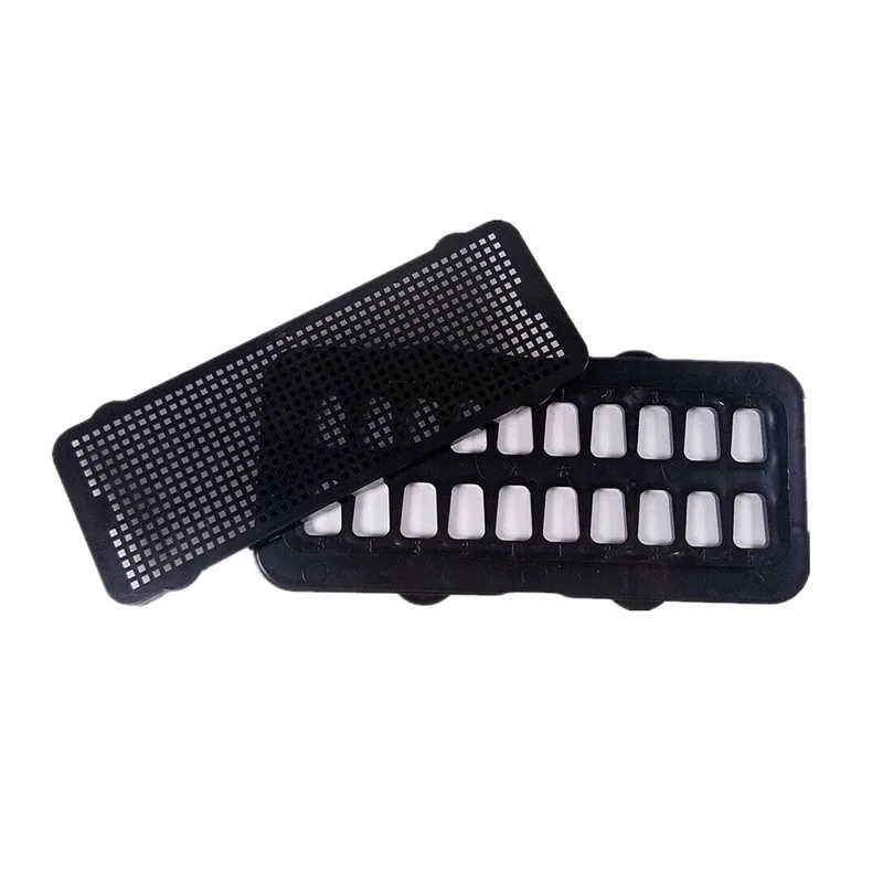 

Стоматологический шпон краску, ополаскивающая коробка, фарфоровые виниры, стерилизационные керамические виниры, для хранения протеза прямоугольные круглые