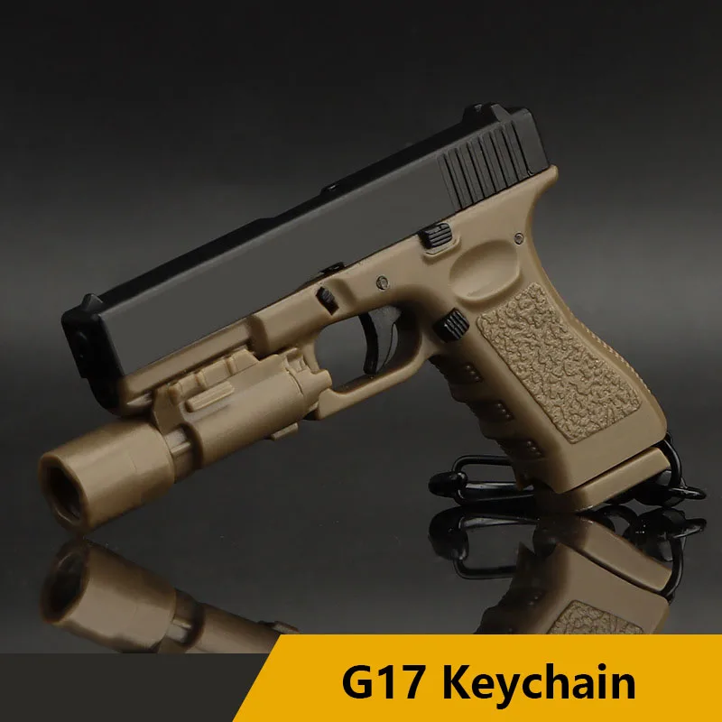 

G17 Combination Keychain Combination Model Flashlight Detachable Film And Television Props Military Fan Accessories