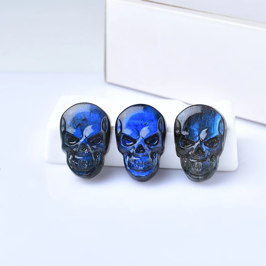 

Лабрадорит, хрустальный череп, статуэтка, Harmonious Crystalloid