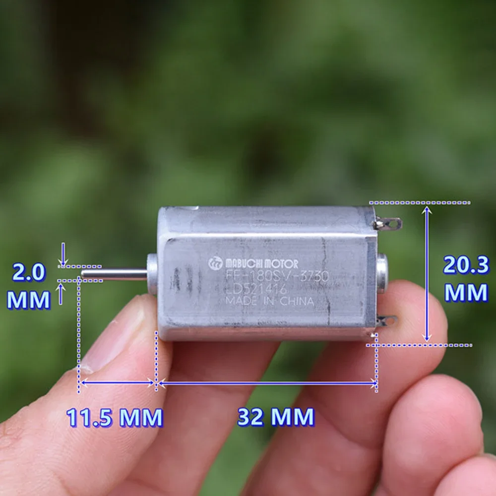 

Двигатель MABUCHI FF-180SV-3730 DC 1.2-4.2В