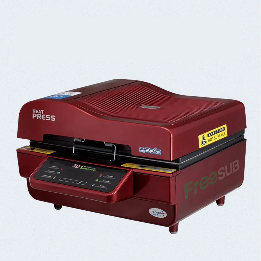 

ALL IN ONE ST3042 3D Sublimation Vacuum Heat Press Machine for Phone Case/ Mug/ Plate/ Glass/ MDF/Rock Photo Printing