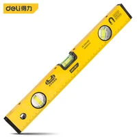 deli 1 pcs 3 in 1 high precision level measuring instruments multiple specifications woodworking hand measuring tool