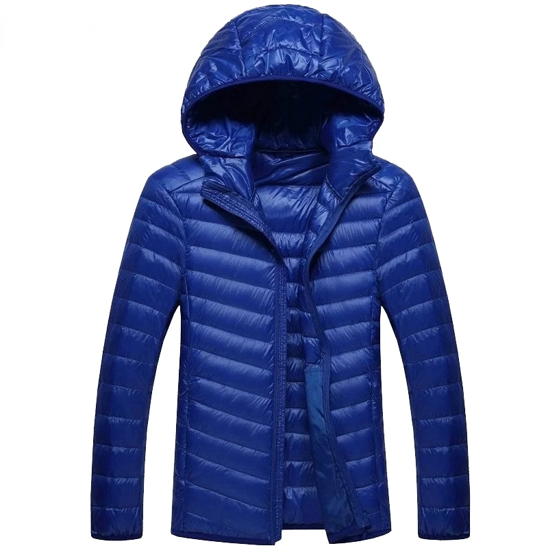 

2022New Size Mens Light Jackets 12XL 11XL 8XL 7XL 5XL 2021 Autumn Winter New Men Hooded White Duck Down Four Seasons Coats