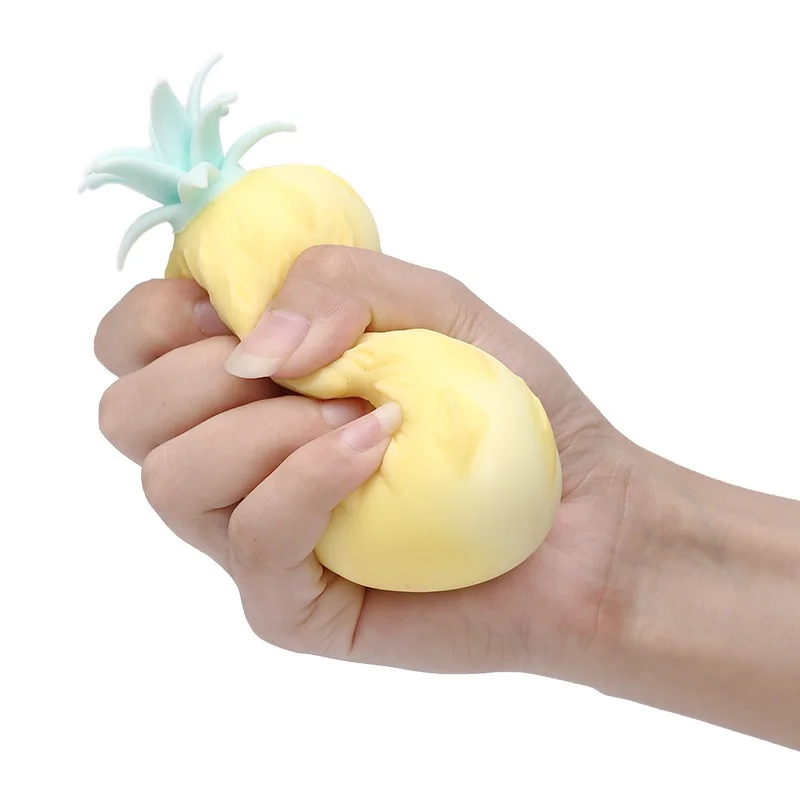 

Pineapple Pinch Fun Toys Vent Decompression Colorful Stretch Fruit Stress Release Tools