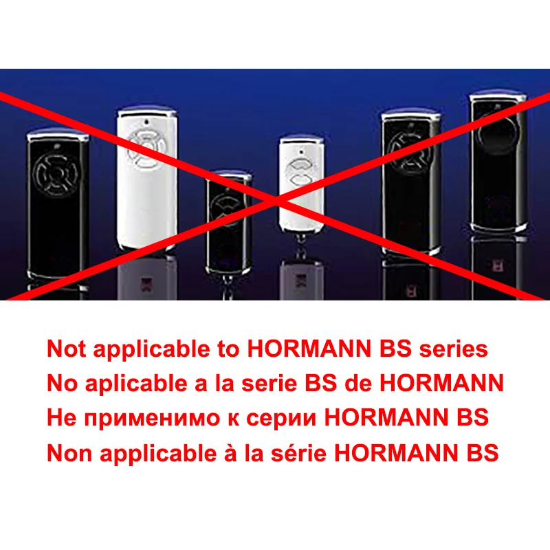 2 шт. HORMANN HSE2 / HSE4 868 МГЦ Гаражный пульт дистанционного управления для 35 МГц Ручной