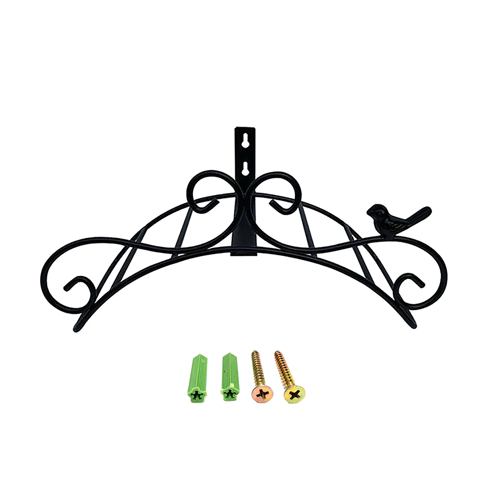 

Wall Mounted Rust Free Metal Rack Garden Hose Holder Portable Agriculture Outdoor Bracket Storage Organizer Useful Durable Yard