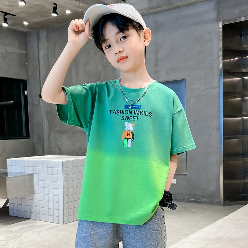 

Roupa Infantil Pra Menino Cute Tops Boys Clothes 2022Summer Camisetas Anime Roupas Kids Teenager Short-sleeved Graphic T Shirts