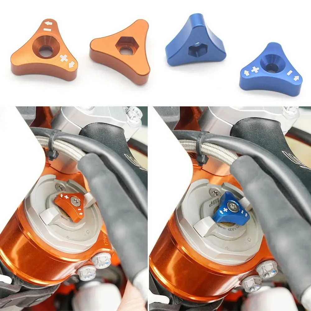 Аксессуары для модификации мотоциклетного амортизатора CNC, алюминиевый амортизирующий винт, легкая установка для KTM690 WP 48 мм