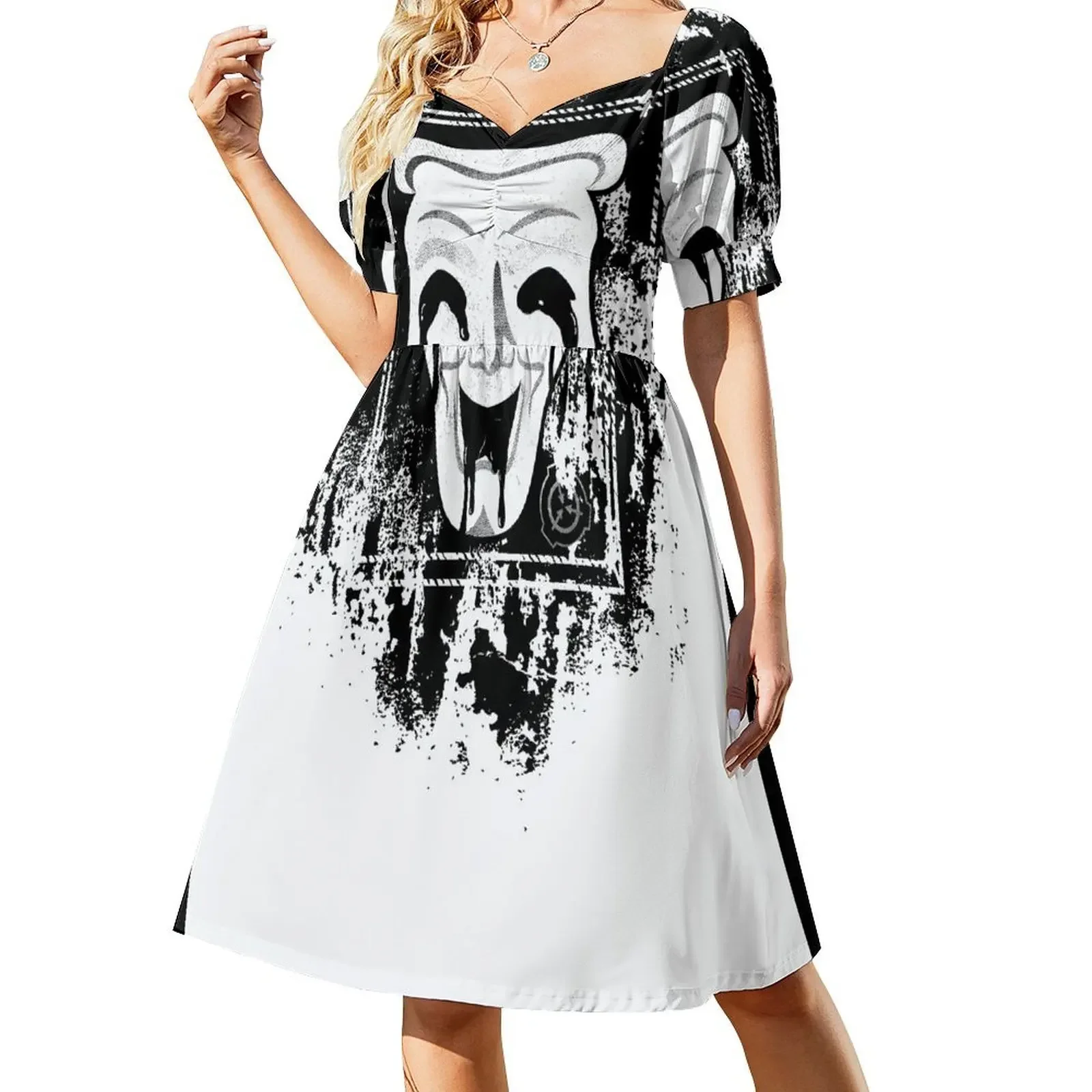 SCP-035 Possessive Mask SCP Foundation Платье без рукавов Secure Contain Protect Длинное платье