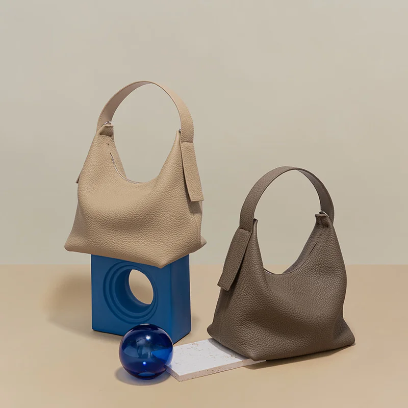 High quality light luxury Bag Women's shoulder bag 2022 new fashion casual first layer cowhide women's handbag leather women's