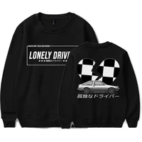lonely deiverst initial d manga hachiroku shift drift pullover takumi fujiwara tofu shop delivery ae86 sweatshirt man streetwear
