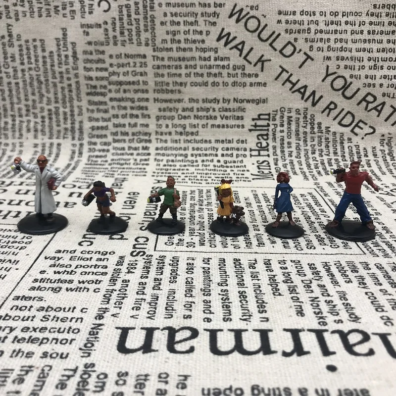 Мини-фигурка из ПВХ, модель игрушечной настольной игры, варшак, Горный дом, scareing soul Мини-фигурка из ПВХ, модель игрушечной настольной игры, варшак, Горный дом, scareing soul