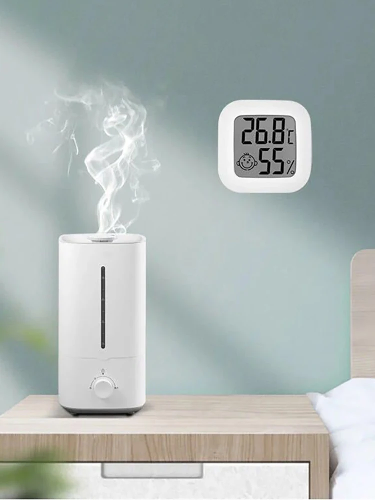 Комнатный мини-термометр с цифровым ЖК-дисплеем датчик температуры влажности