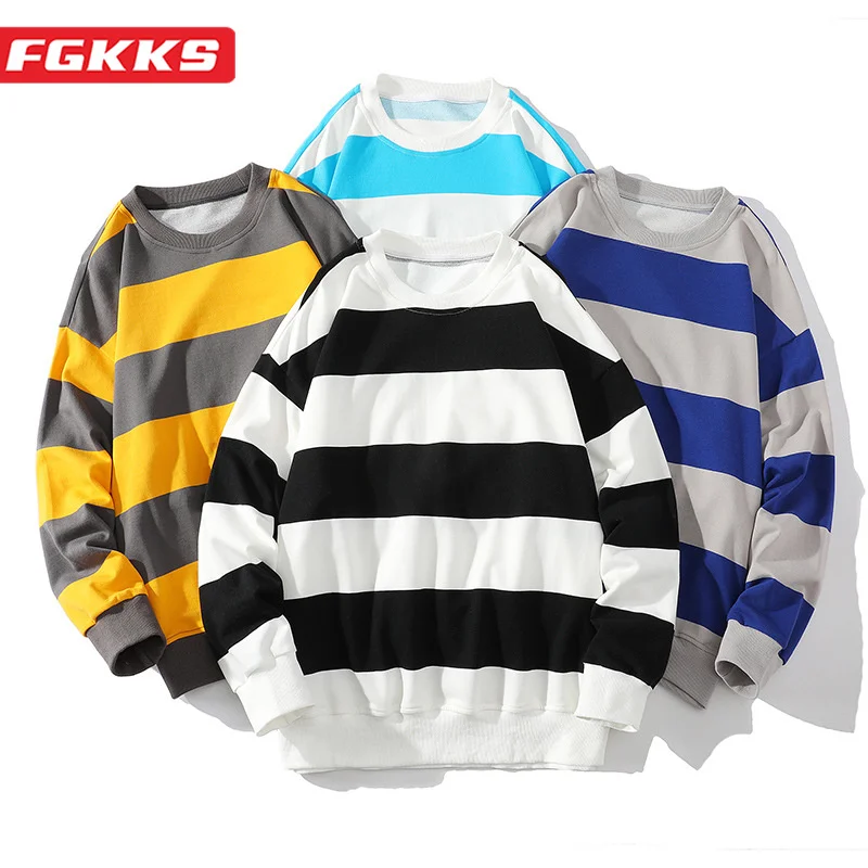

BOLUBAO 2023 Casual Hoodie Sweatshirt Men Striped Slim Cotton Top High Quality Design Selling Fashion Hoodie Sweatshirt Men