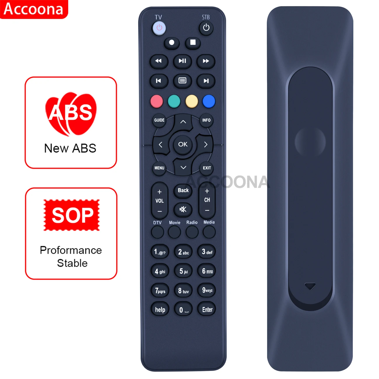 

Accoona New Remote Control RC3254541/01B for Balticum Balticom Albis Elcon RC3254543/01B RC3254521 RC3254534 Smart Lcd Led Tv