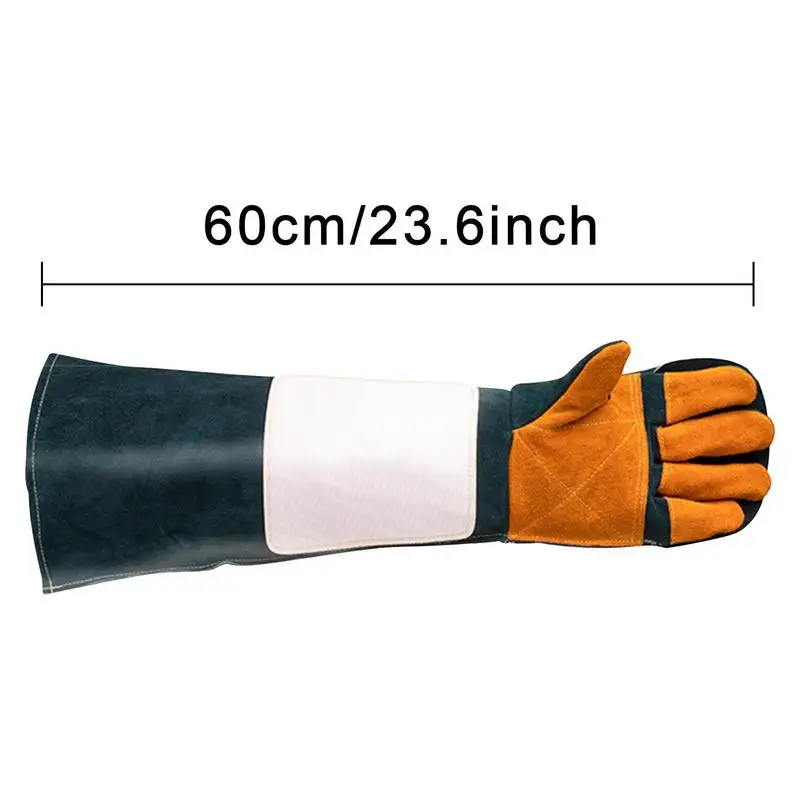 Animal Handling Gloves Extreme Heat And Fire Resistant Gloves Biteproof Animal Handling Gloves Pet Care Supplies For Dogs And images - 6