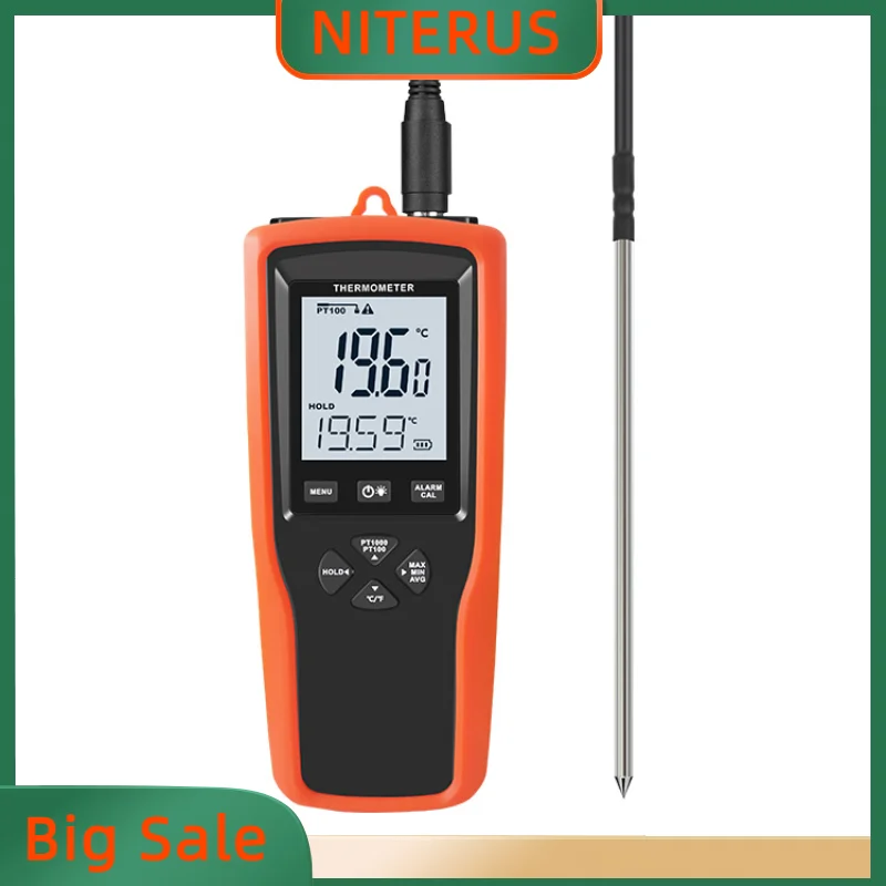 

YET-710 High Temperature Instrument PT100 PT1000 Platinum Resistance Thermometer